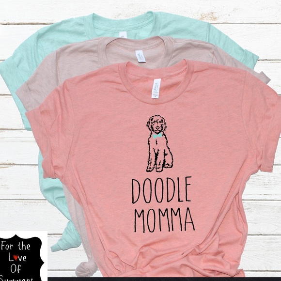 Golden Doodle Mom Tee/Tank  *Any color* - Picture 1 of 4